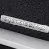 AUDI Quattro Emblem Silver/Grå