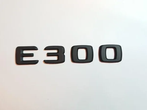 Mercedes-Benz e300 logo emblem