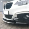 BMW Grill F22 F23 F87 Njurar (Dubbel ribb) Blanksvarta - Bild 5