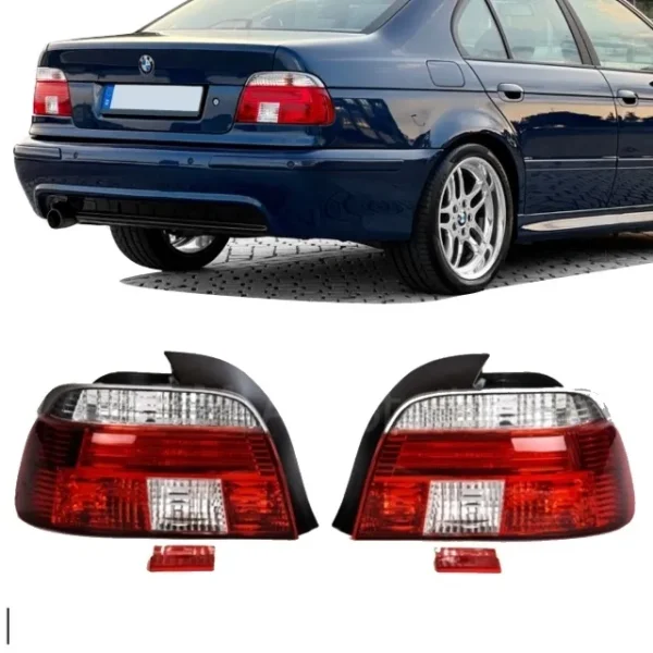 Bmw e39 baklampor Klarglas Face lift look