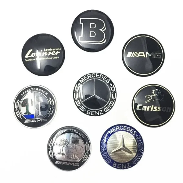 Mercedes Benz Ratt emblem 52mm