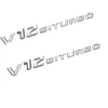 Mercedes V12 biturbo emblem 2-Pack - Bild 7