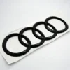 Audi TT Emblem Ringar Böjda Krom & Svart - Bild 6