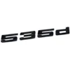 BMW Modellbeteckning 535D Svart 535I - Bild 3