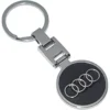 AUDI Logga nyckelring Svart
