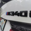 Bmw Modellbeteckning M340i Svart Motorkod M340i emblem - Bild 4