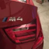 Bmw M4 emblem logga Svart / Krom - Bild 4