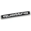 AUDI Quattro Emblem svart/krom - Bild 4