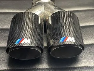 Ändrör Bmw M Utblås kolfiber 2,5 Inlopp