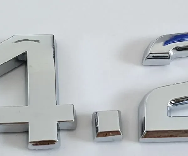 Audi emblem 4.2 krom