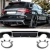 Audi A3 Diffusor RS-look 8V lci inkl pipor 16-20 - Bild 2