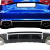 Audi A3 Diffuser RS-look 8V (inkl pipor) 12-16