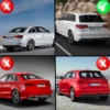 Audi A3 S3-look diffusor 8V 12-16 - Bild 2