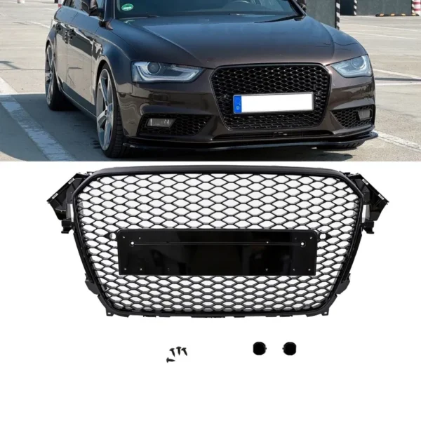 Audi A4 Grill Rs4 B8.5 Honeycomb 12-15