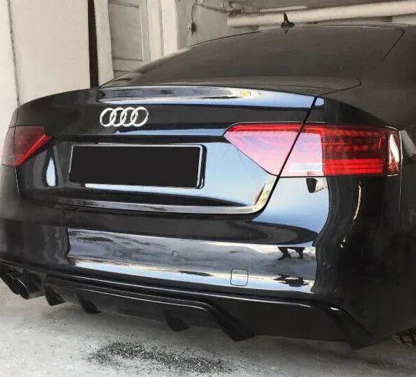 Audi A5 8T Diffuser S-Line (2-Rör) Sedan & Coupe