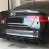 Audi A5 Diffuser S-Line 8T Sportback / Coupe (4-Rör)