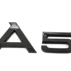 Audi A5 emblem blanksvart