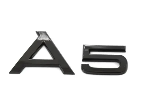 Audi A5 emblem blanksvart