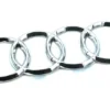 Audi A7 Emblem Ringar Böjda S7, RS7 (Krom)