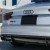 Audi A7 Ringar Böjda S7, RS7 (Blanksvart) - Bild 2