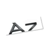 Audi A7 emblem blanksvart - Bild 2