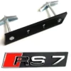 Svart Emblem Audi Rs7 till grill Motorkod - Bild 3