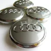 Audi Gråa Centrumkåpor 77mm Navkåpor - Bild 2