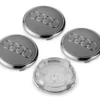Audi Gråa centrumkåpor 61, 69mm 4-Pack - Bild 2