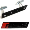 Svart Modellbeteckning Audi RS3 Grill Emblem - Bild 2