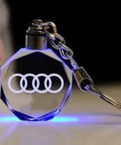 Audi Nyckelring Kristall
