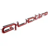 Audi Quattro logga Grill Röd Blank