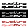 Audi Quattro stickers 2-Pack - Bild 2