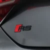 Krom Audi Rs Emblem baklucka - Bild 2