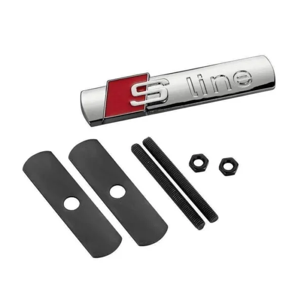 Krom Emblem Audi S-line Grill