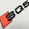Audi SQ5 Modellbeteckning Emblem Svart / Krom