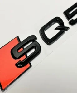 Audi SQ5 Modellbeteckning Emblem Svart / Krom