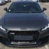 Audi TT R8 emblem ringar Blanksvart