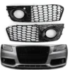 Audi Dimljusgaller A4 B8 RS honeycomb 08-11