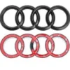 Krom Audi emblem Bak till A3 A4 S4 A5 S5 A6 S6 RS - Bild 3