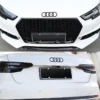 Krom Audi emblem Bak till A3 A4 S4 A5 S5 A6 S6 RS - Bild 4