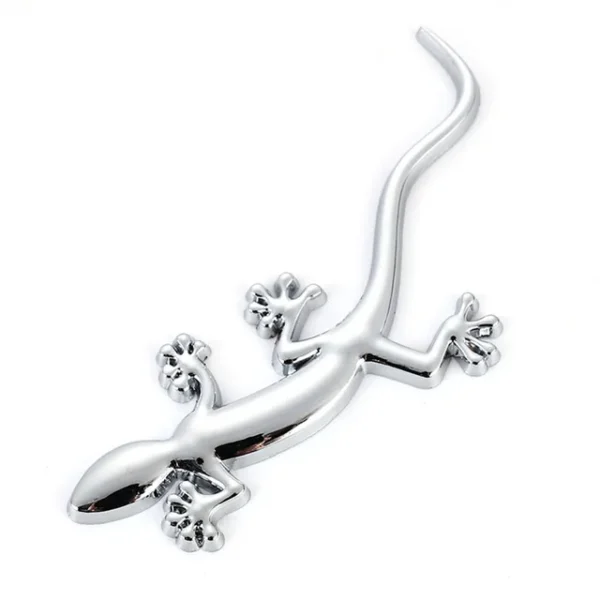 Audi gecko ödla quattro emblem krom