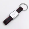 Audi logo nyckelring
