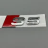 Audi modellbeteckning S5 Svart & Krom - Bild 3