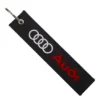 Audi nyckelring i textil
