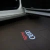Audi projektorlampor dörrlampor led logga