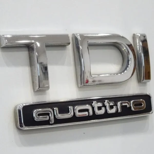 Audi Quattro TDI set krom