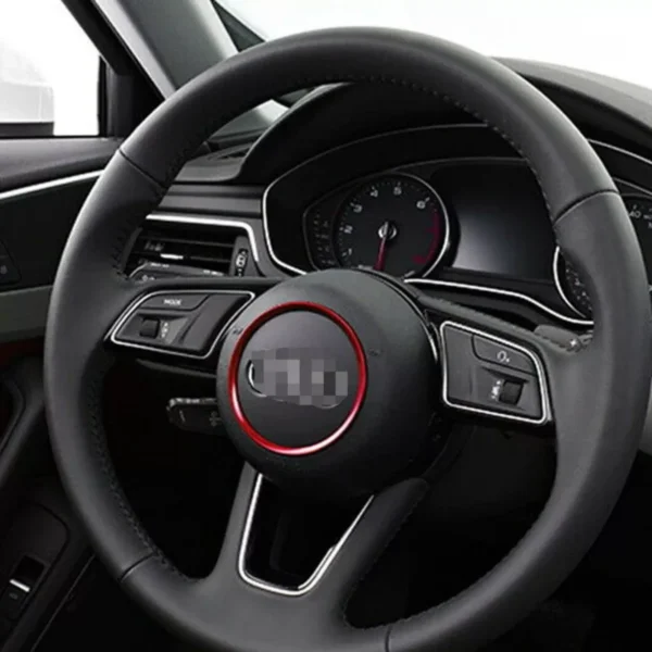 Audi ratt ring röd