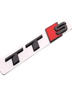 Audi TTS emblem svart