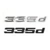 BMW 335i 335d Motorkod Emblem Svart / Krom / Matt - Bild 2
