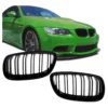 BMW E92 E93 njurar grill Blank Dubbelribb 06-09